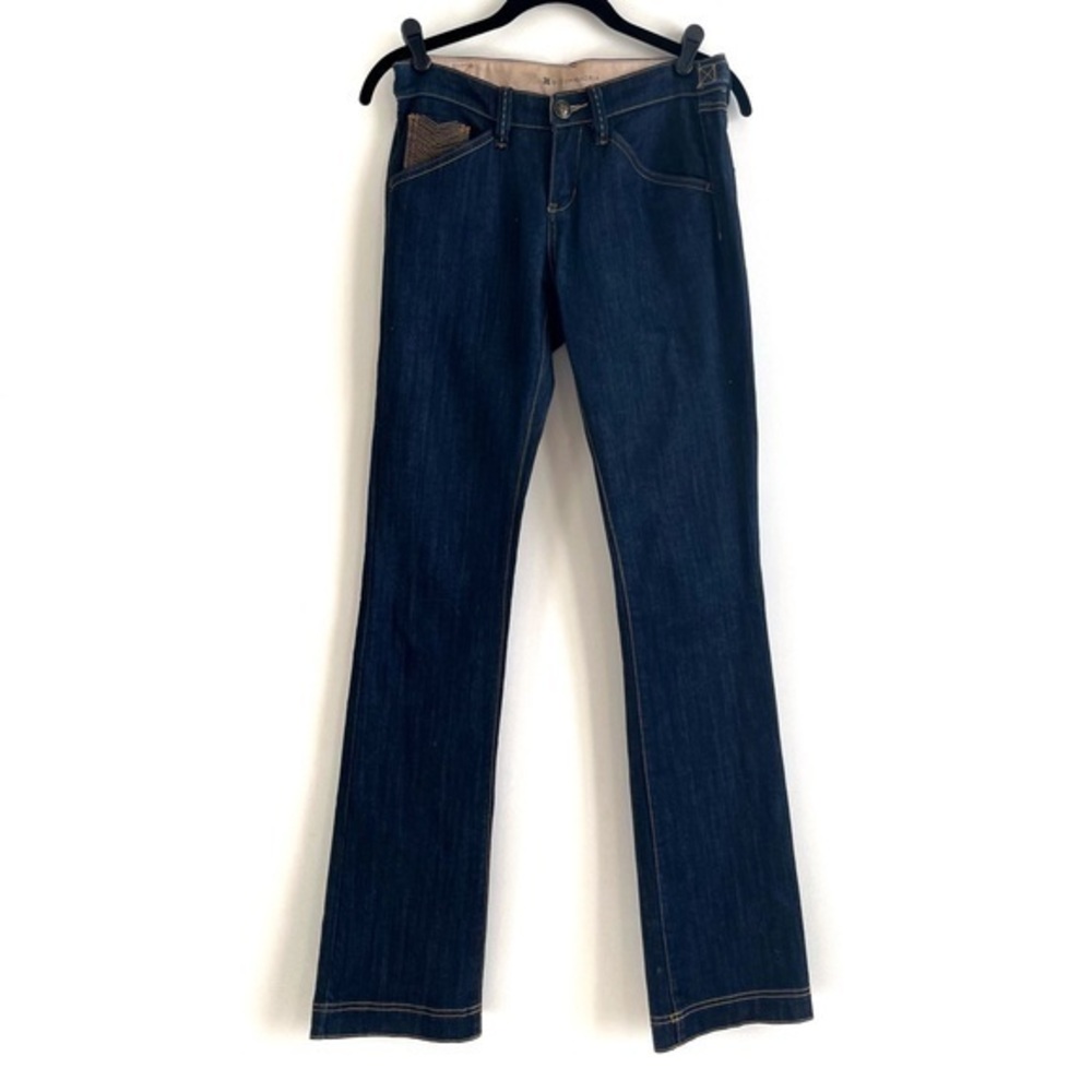 BCBGMAXAZRIA Lone Straight Leg Jeans Size 26 x 33.5
